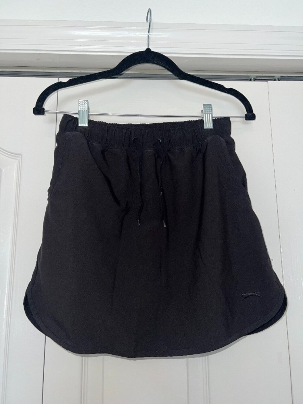 Black golf skirt with shorts built in